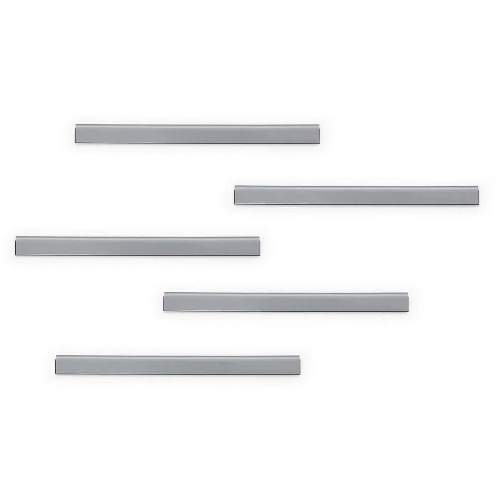 Image of Durable Office Products Rail, Magstrip, 8-1/4"Wx5/8"H, 10/PK, Silver