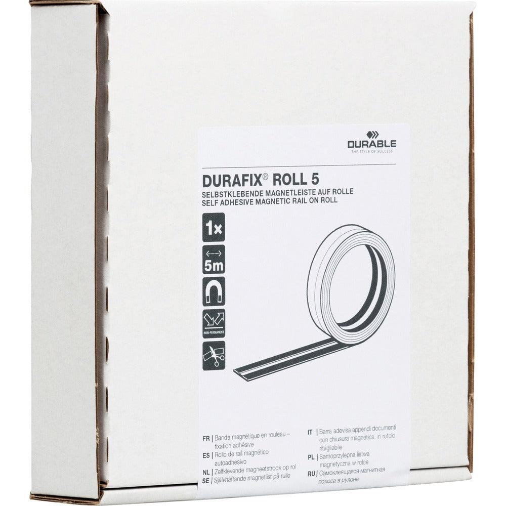 Image of Durable Office Products Roll, Magstrip, 16-1/2"Wx5/8"H, Silver