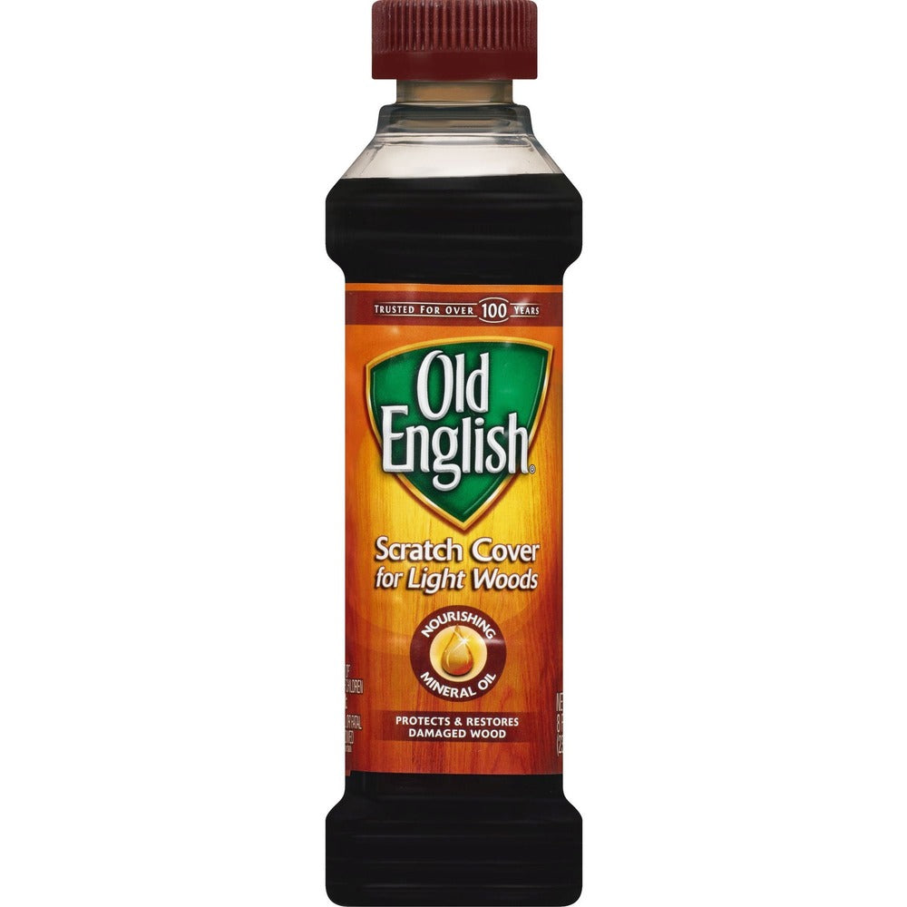 Image of Reckitt Benckiser Furniture Polish, Light Wood, 8 fl oz, 6/CT, Brown