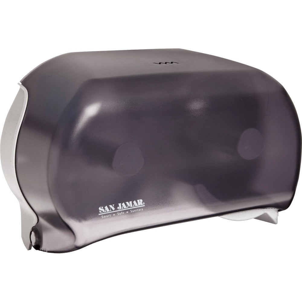Image of San Jamar Roll Towel Dispenser, 12-2/5"Wx9-1/2"Lx14-3/5"H, 6/CT, Black