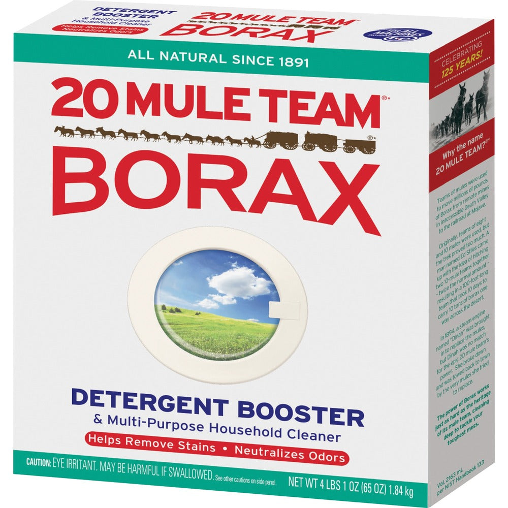 Image of Dial Corporation Laundry Booster, Powder, 9"Wx2"Lx7-3/10"H, 4/CT, Natural