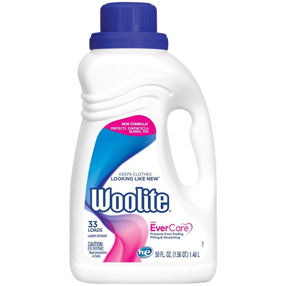 Image of Reckitt Benckiser Laundry Detergent, Clean and Care, 50 fl oz, Yellow