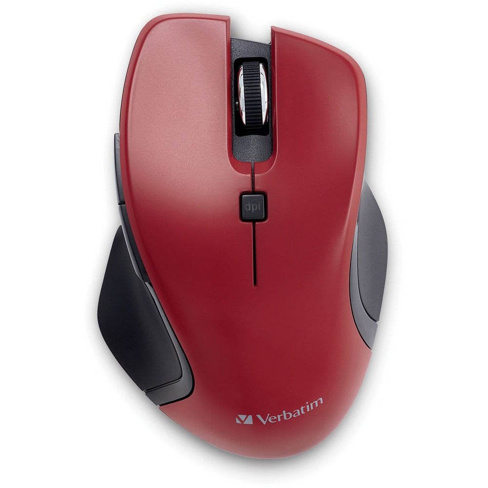 Image of Verbatim Mouse, Blue LED, Wireless USB-C, Red