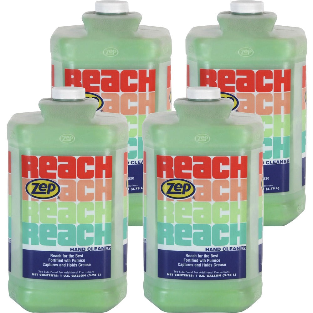 Image of Zep Commercial Hand Cleaner, w/ Pumice, 1 Gallon, 4/CT, Green