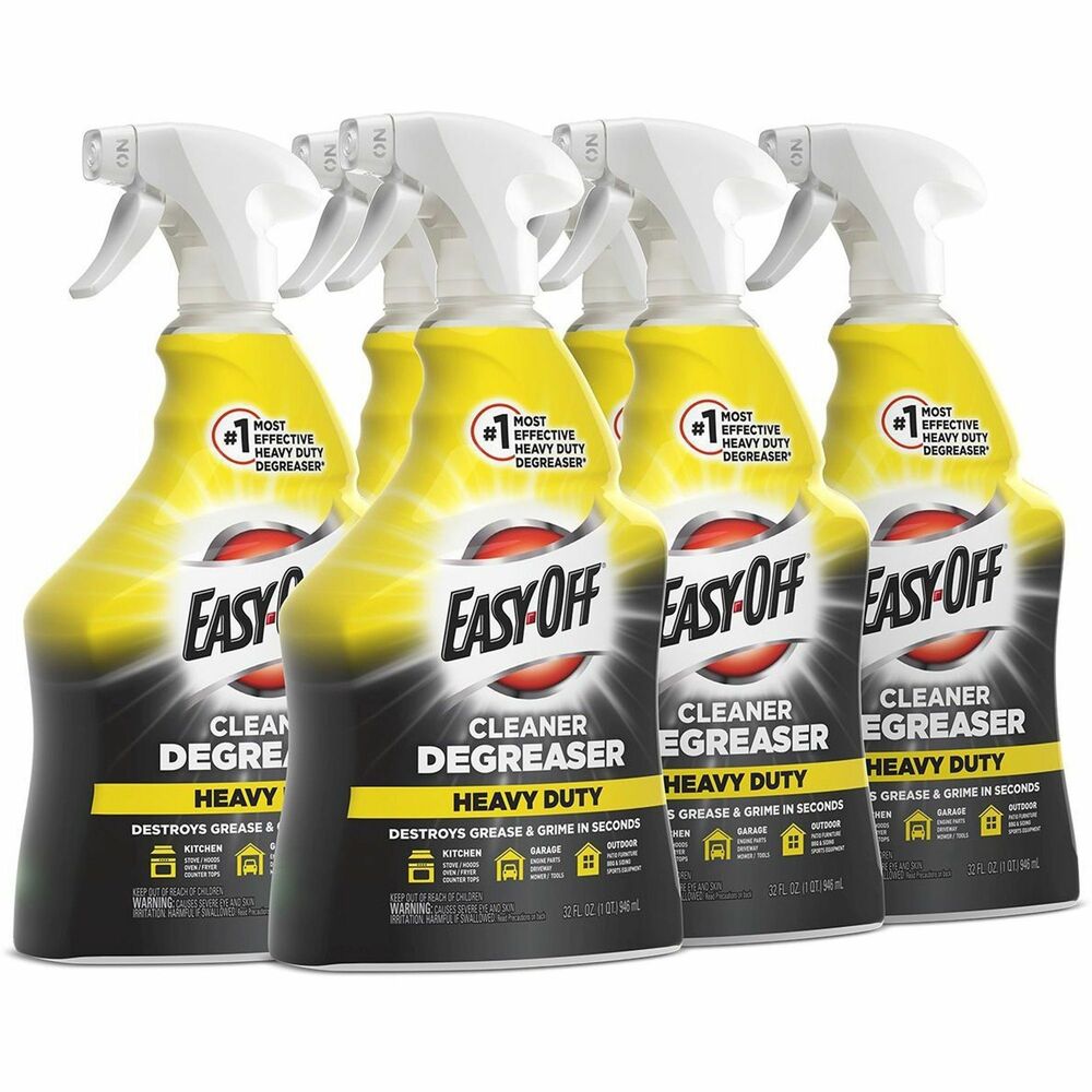 Image of Reckitt Benckiser Cleaner Degreaser, Heavy-Duty, Spray, 32 oz, 6/CT