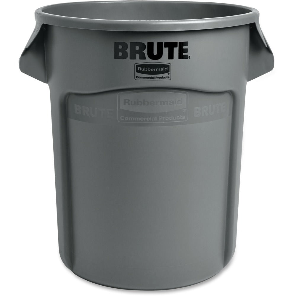 Image of Rubbermaid Commercial Products Brute Container, 20 Gal, 22-1/2"x19-3/8"x35-7/8", 6/CT, GY
