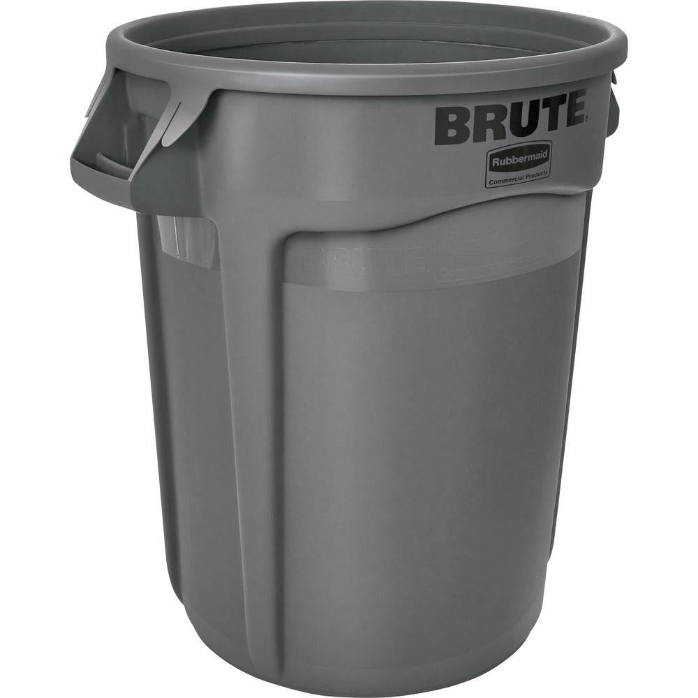 Image of Rubbermaid Commercial Products Brute Container, Hvy-Dty, 32 Gallon, 6/CT, Gray