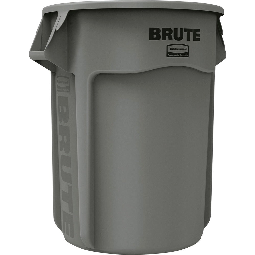 Image of Rubbermaid Commercial Products Brute Container, No Lid, 55Gal, 26.4"x33.2, 3/CT, Gray