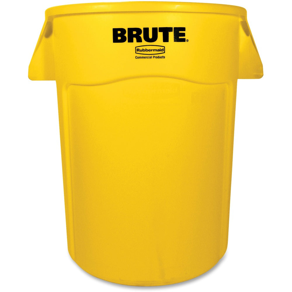 Image of Rubbermaid Commercial Products Waste Container, Brute, w/Handles, 44 Gallon, 4/CT, YW