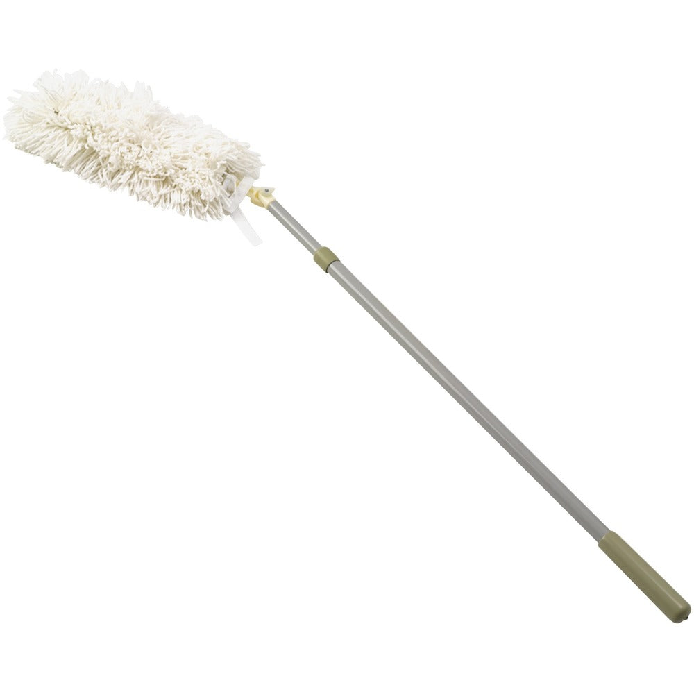 Image of Rubbermaid Commercial Products Overhead Dusting Tool, Angled Head, 51"L Handle, 12/CT, GY