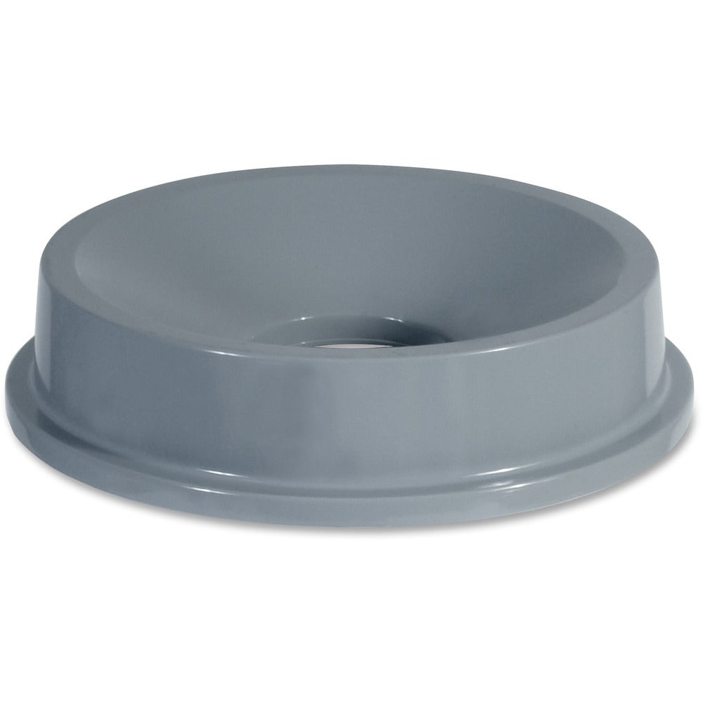 Image of Rubbermaid Commercial Products Lid, f/32-gallon Brute, Funnel, 22-3/10"Dia x 5"H, 4/CT, GY