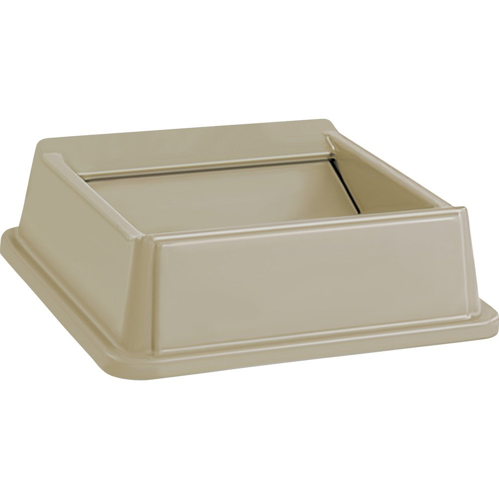 Image of Rubbermaid Commercial Products Untouchable Swing Top Lid, f/3958/3959, 20.1"x6.2", 4/CT, BE