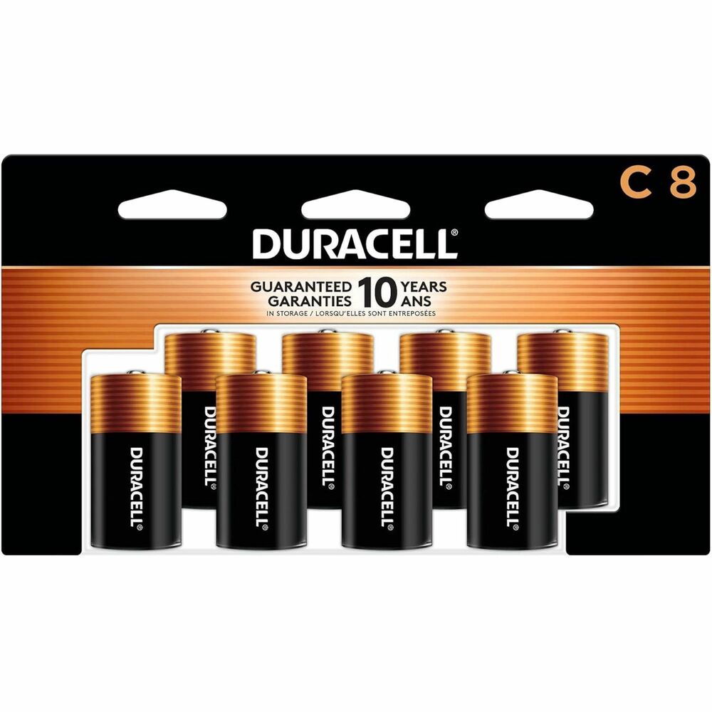 Image of Duracell U.S.A. Alkaline Battery, Size C, 96/CT