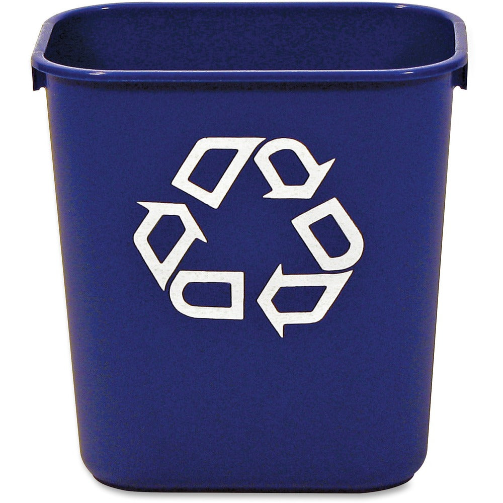 Image of Rubbermaid Commercial Products Recycling Container,13 Qrt,8-1/5"x11-2/5"x12-1/10",12/CT,BE