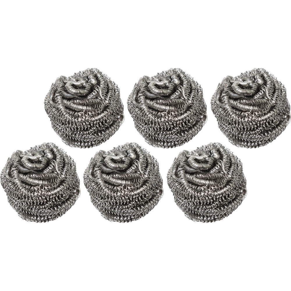 Image of Genuine Joe Scrubber,f/Appliances,Stainless Steel,3"Diax1-3/4",72/CT,SR