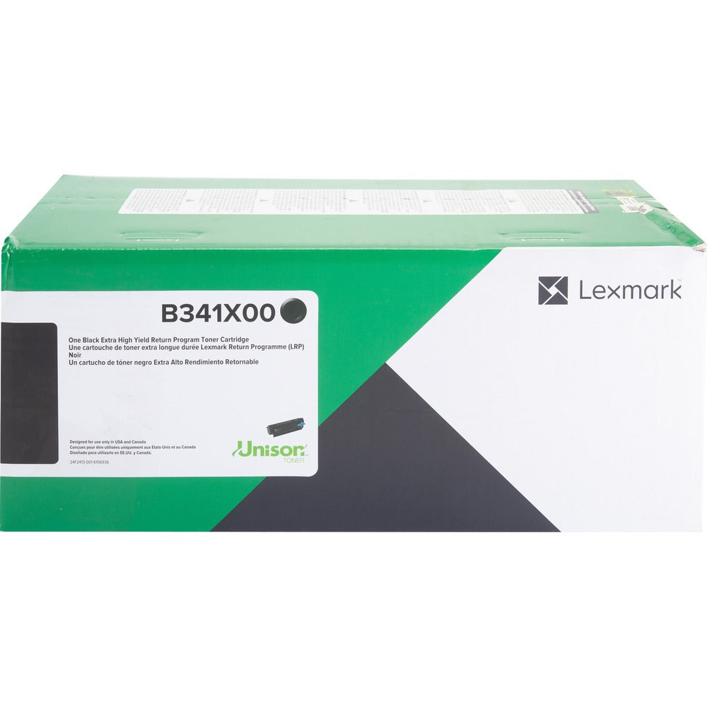 Image of Lexmark Toner Cartridge, Return Program, 6000 Yield, BK