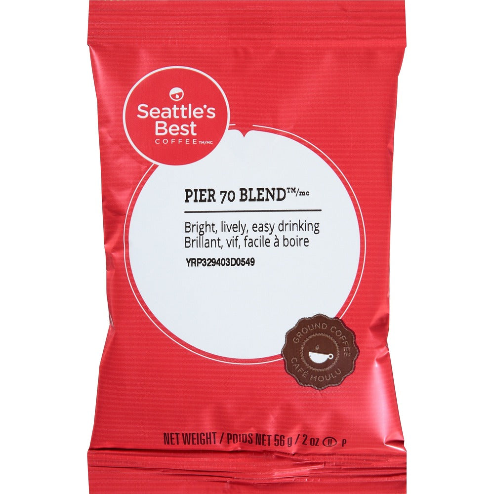 Image of Seattle's Best Coffee Coffee, Level 2, 2 oz. Packets, 18/BX, Bright