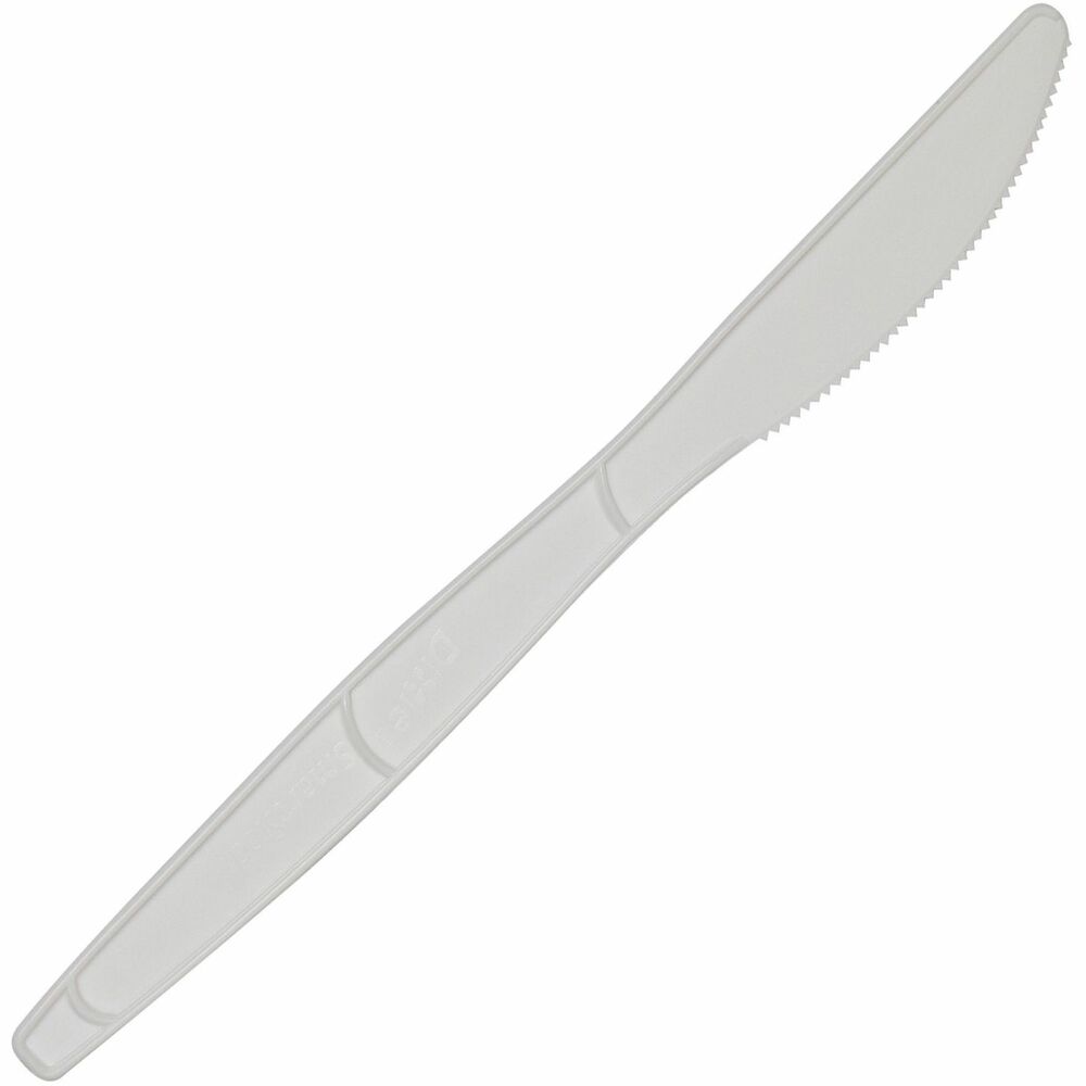 Image of Dixie Foods Knives,SmartStock,Polypropylene,40/PK,24PK/CT,White