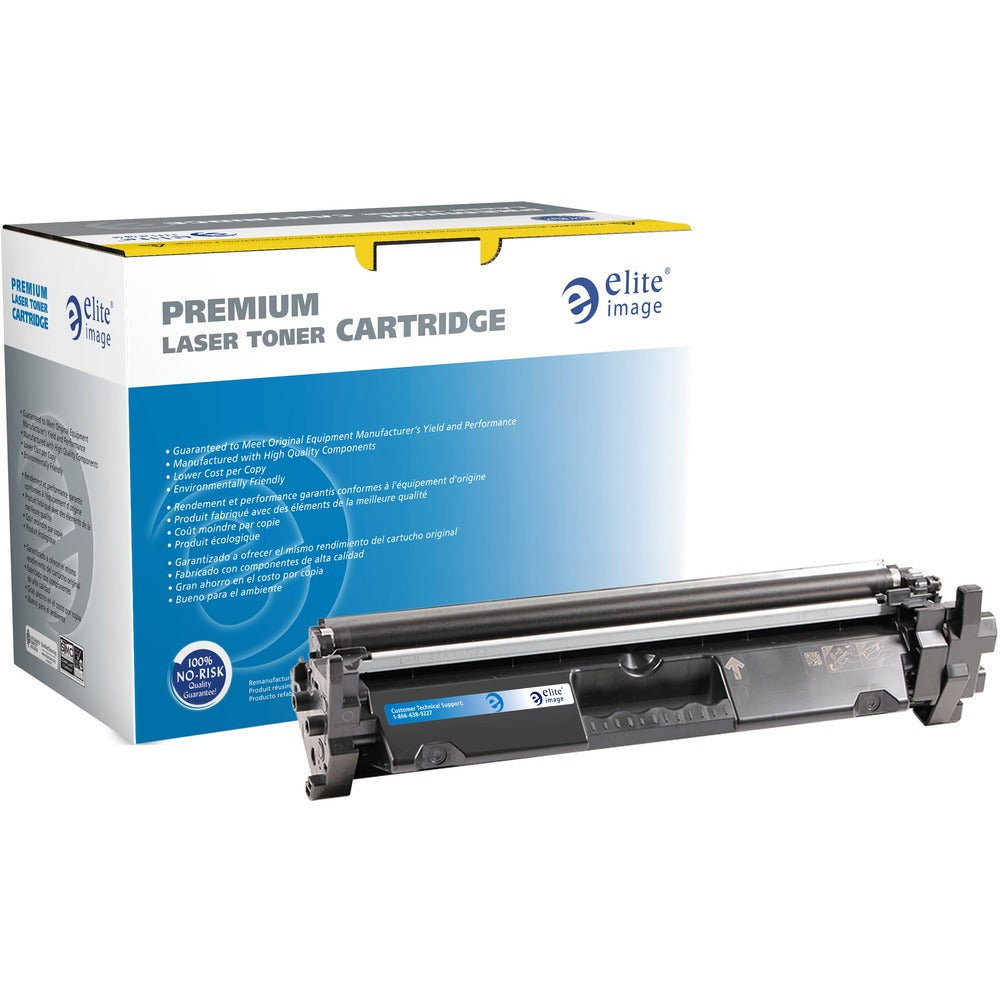 Image of Elite Image Remanuf Toner Cartridge, HP 17A, 1600 Yield, BK