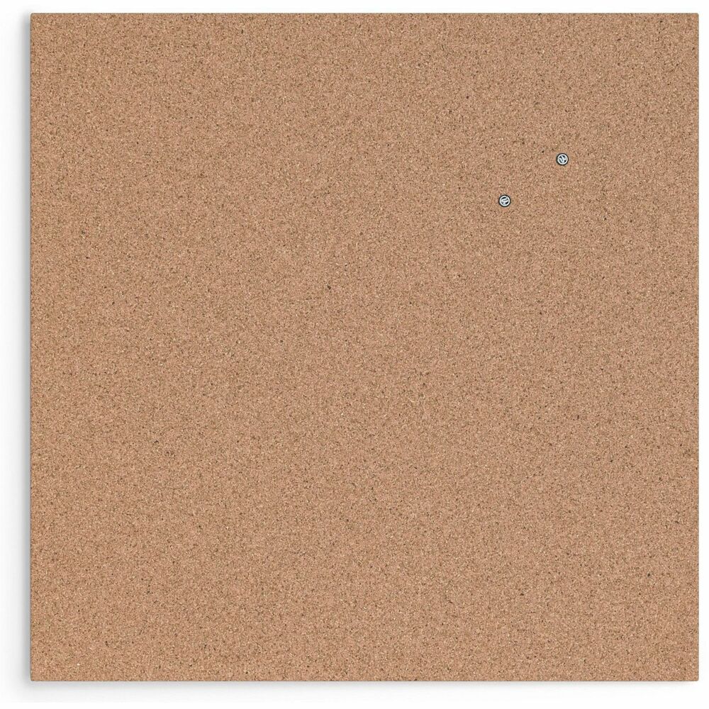 Image of U Brands Cork Board, Canvas, Frameless, 24"x7/10"x24", Natural