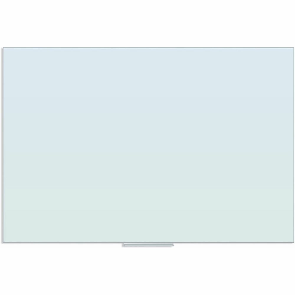 Image of U Brands Whiteboard,Floating,Glass,Frameless,72"x48",WE
