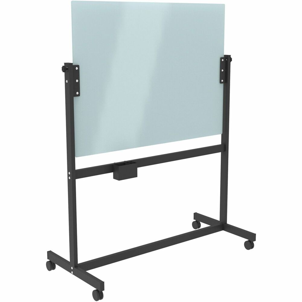 Image of U Brands Easel,Dry-Erase,Glass,Magnetic,36"x48",White