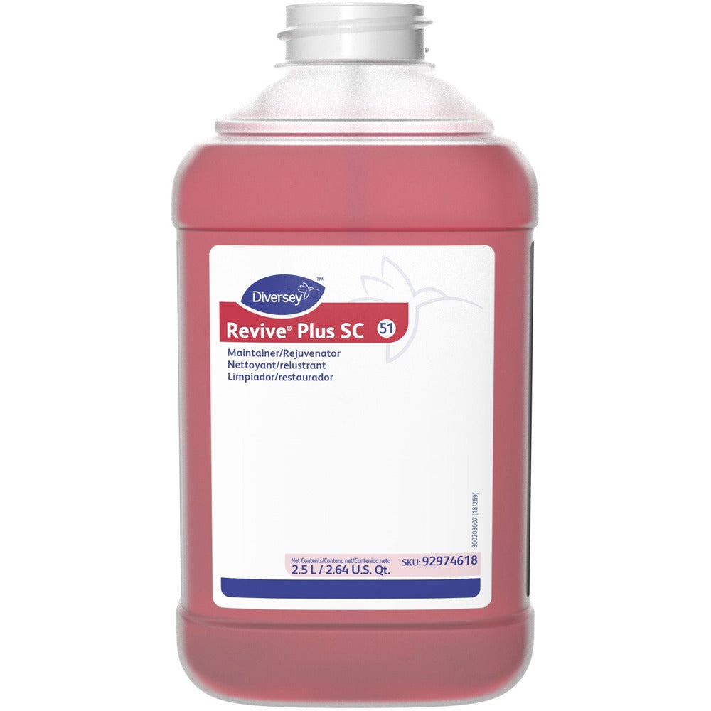 Image of Diversey Care Maintainer/Rejuvenator, Revive Plus, 2.5 Liter, 2/CT, RD