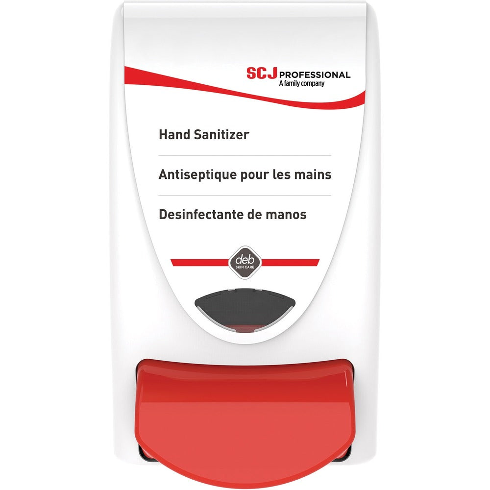 Image of S.C. JOHNSON & SON, INC Dispenser, f/Sanitizer, 1 Liter, 4-9/10"x9-3/10"x4-3/5", WE