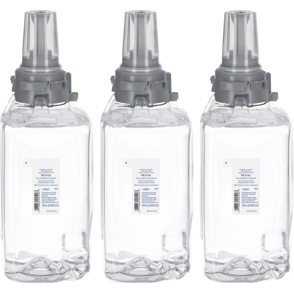 Image of Gojo Handwash Refill,f/ADX-12,Clear&Mild,Foam,1250ml,3/CT,CL
