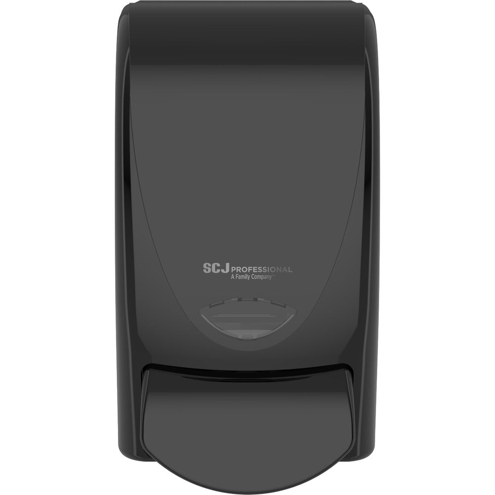 Image of S.C. JOHNSON & SON, INC Dispenser, Manual, 1 Liter, 5-1/10"x4-3/5"x9-1/5", Black