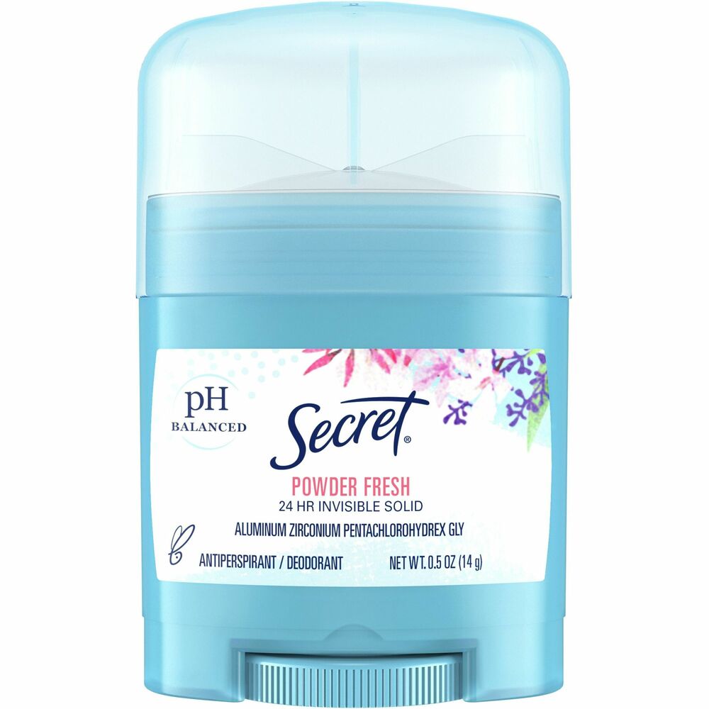 Image of Procter & Gamble Commercial Deodorant/Antiperspirant, Powder Fresh 0.5 oz, 24/CT, Multi