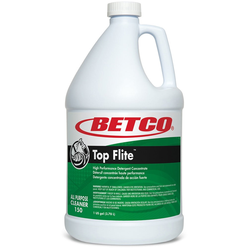 Image of Betco Corporation Cleaner, Multipurpose, Conc, Mint, 1 Gal, 4/CT, Green