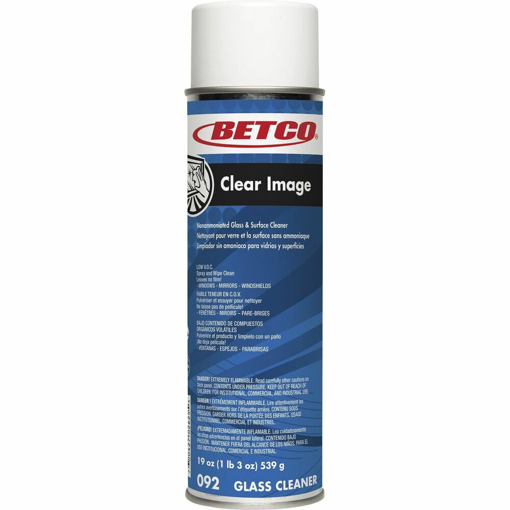 Image of Betco Corporation Cleaner, Glass/Cleaner, Non-Ammoniated, 19oz, WE