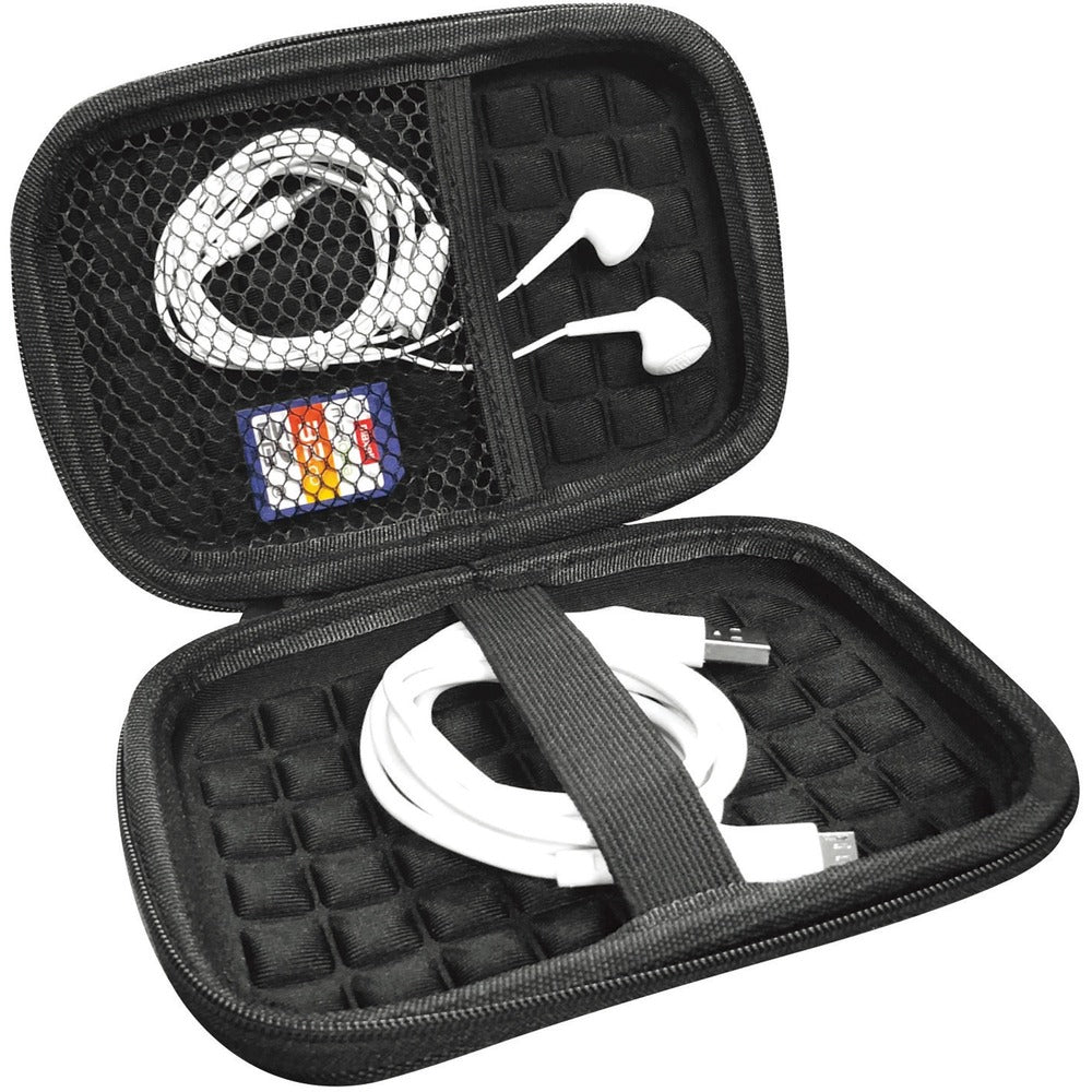 Image of Maxell Mobile Storage Case, Small, 1-1/2"Wx4-1/2"Lx6-3/4"H, Black