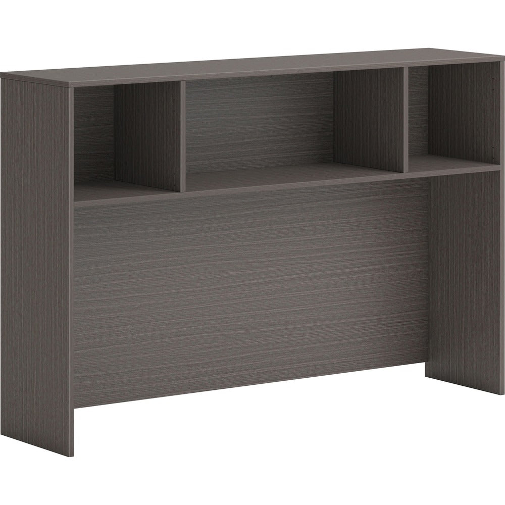 Image of The HON Company Hutch, No Doors, 60"x14-1/2"x39-3/4", Slate Teak