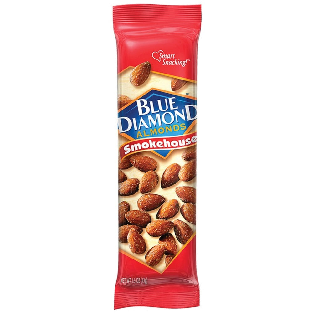 Image of Blue Diamond Almonds, Smokehouse, 1.5 oz, 12/BX, Multi