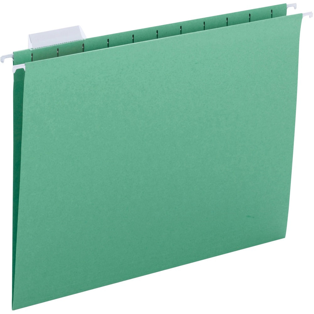 Image of Business Source File Folder, Hanging, 10-1/5"x13-3/10"x2-3/10", 25/BX, Green