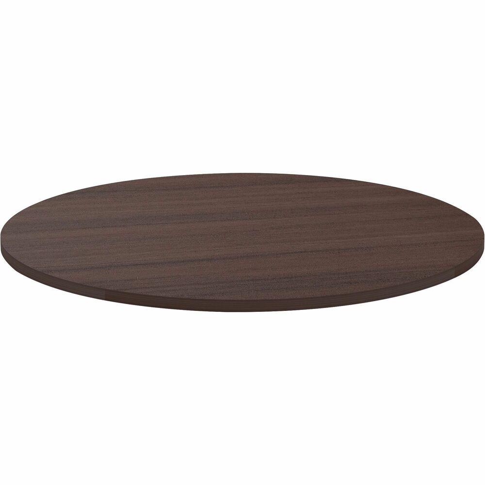 Image of Lorell Conference Tabletop, Box 1/2, Round, 48" Dia, Espresso