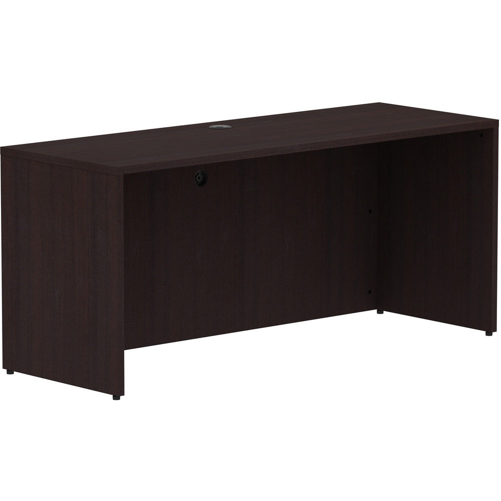 Image of Lorell Credenza Shell, Laminate, 66"x24"x29-1/2", Espresso