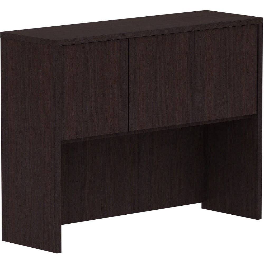 Image of Lorell Hutch, w/Doors, 48"x15"x36", Espresso