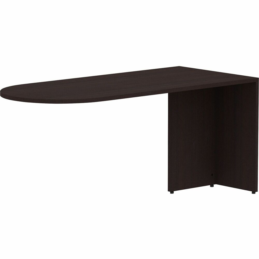 Image of Lorell Peninsula, Box 1/2, 66"x30"x29-1/2", Espresso
