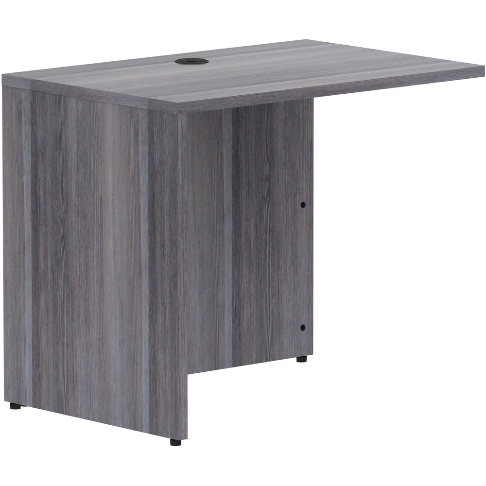 Image of Lorell Return Shell, Rectangular, 35"x24"x29-1/2", Weathered CCL