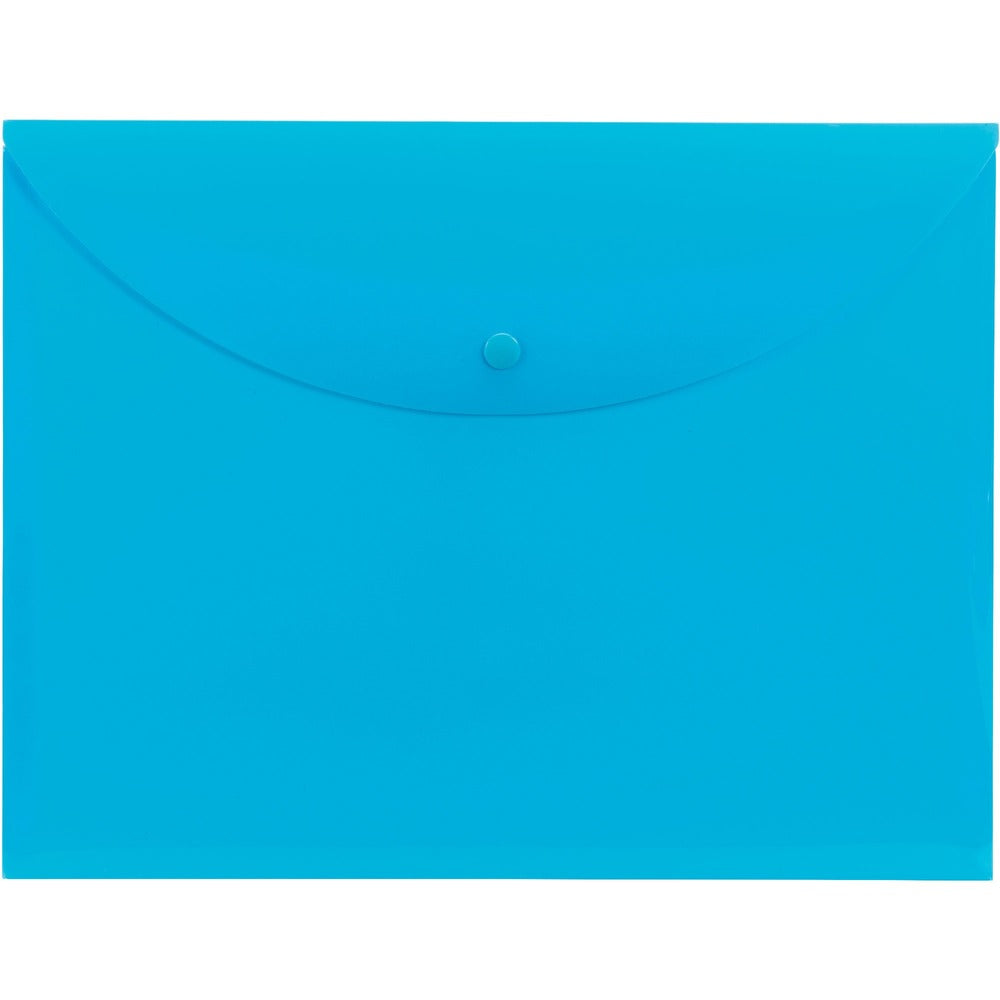 Image of Smead Envelope, Snap Closure, 11-3/4"Wx1/10"Lx9"H, 10/BX, Teal