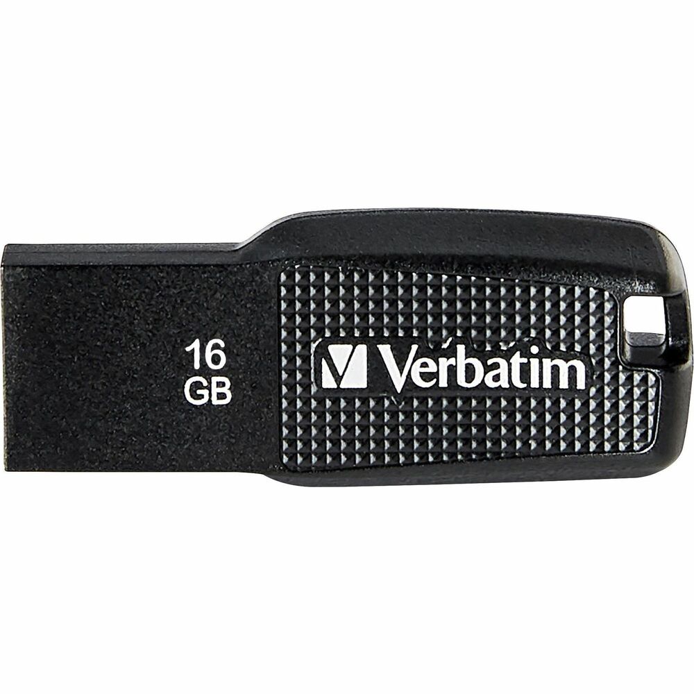 Image of Verbatim USB Drive, 2.0, Ergo, 16GB, Black