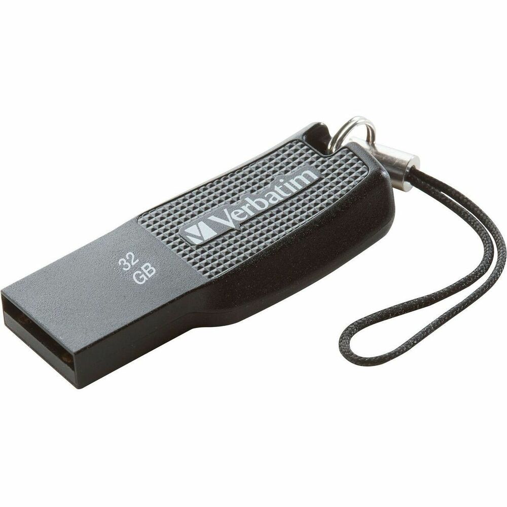 Image of Verbatim USB Drive, 2.0, Ergo, 32GB, Black
