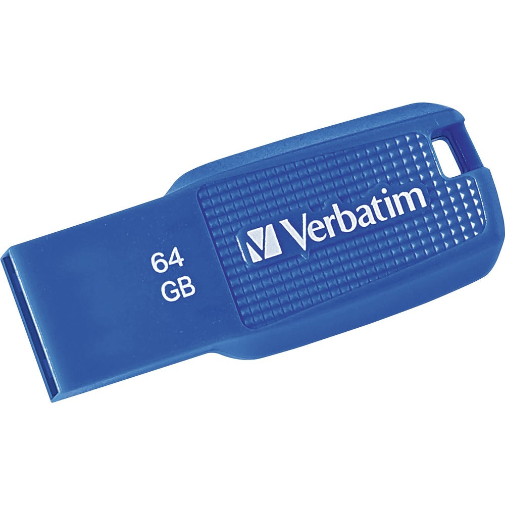 Image of Verbatim USB Drive, 3.0, Ergo, 64GB, Blue