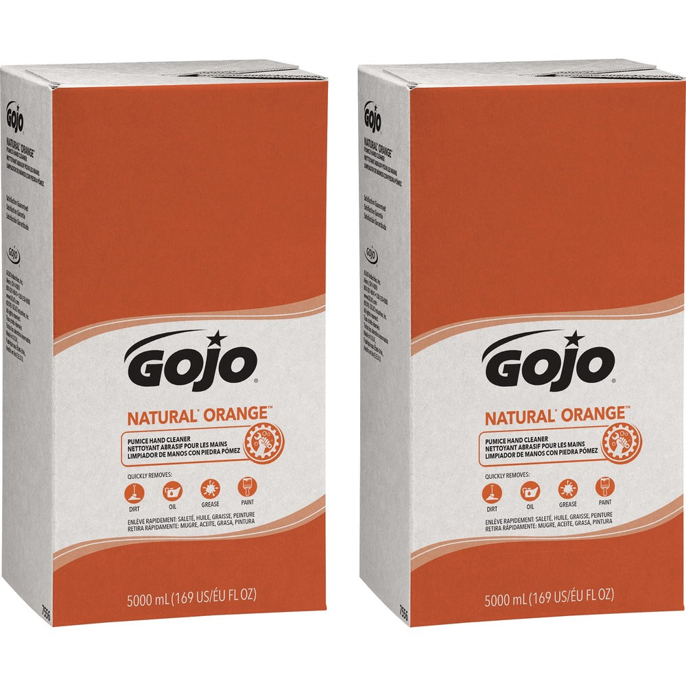Image of Gojo Hand Cleaner Refill,Lotion,w/Pumice,f/PRO TDX,5000ml,2/CT