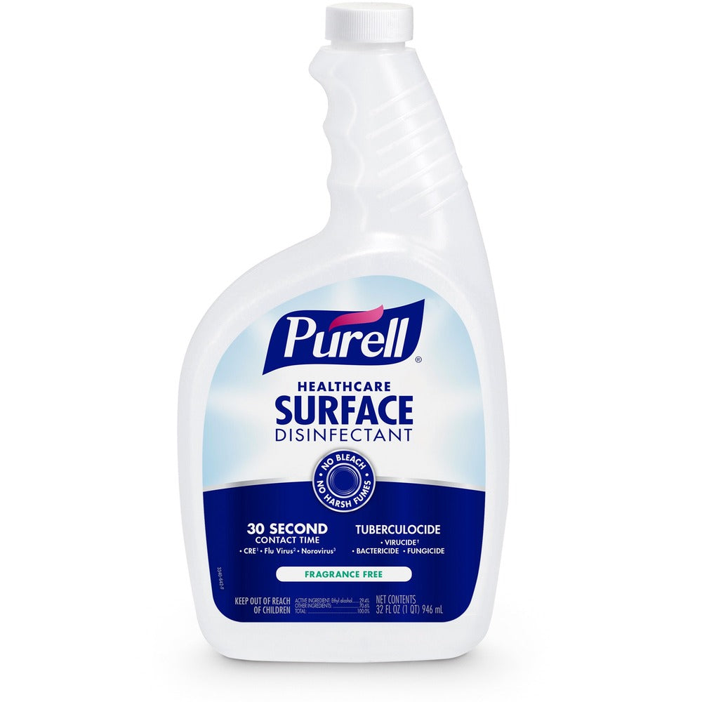 Image of Gojo Healthcare Surface Disinfectant, PURELL, 32oz, 6/CT, Clear