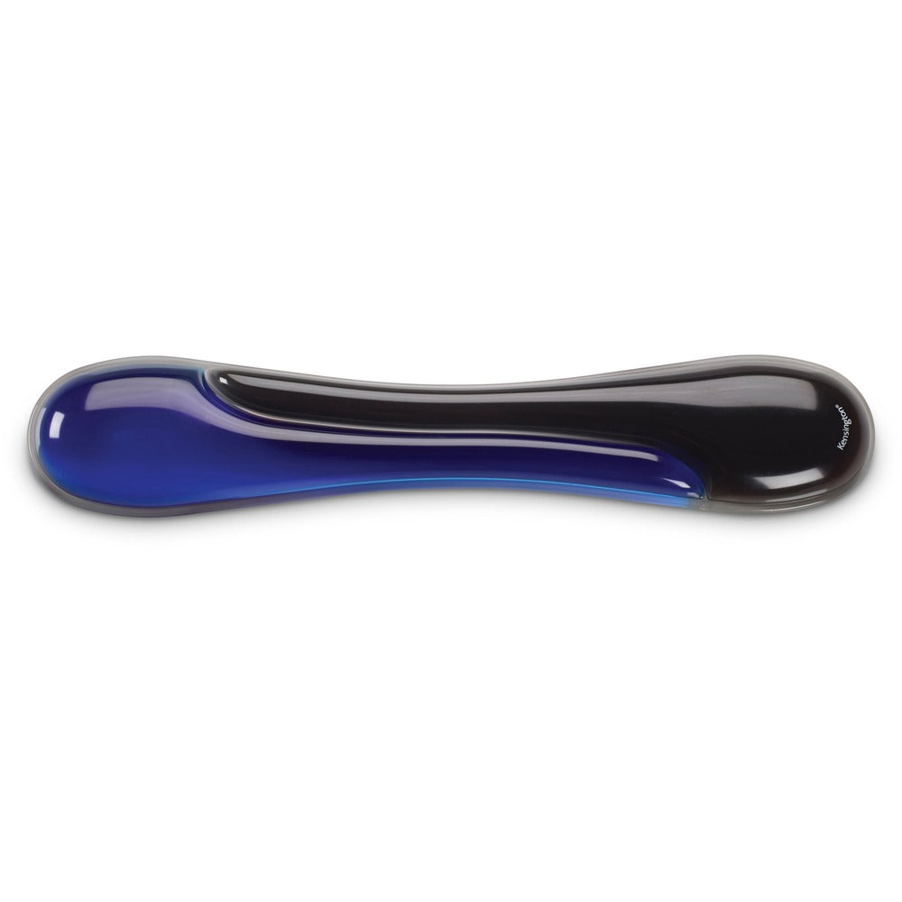 Image of Kensington Keyboard Wrist Rest,Duo Gel,18-7/8"x3-1/2"x13/32",Black/Blue