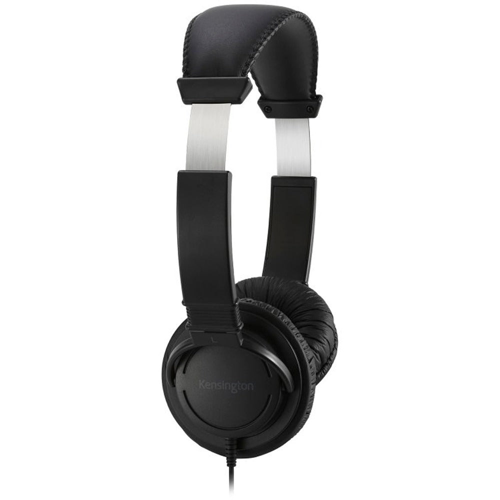 Image of Kensington Headphone,Noise-Canceling,Hi-Fi,w/6' Cord,USB-C,BK